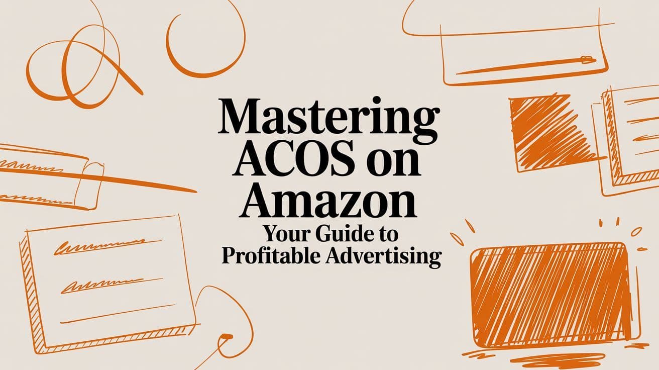 Mastering ACOS on Amazon Your Guide to Profitable Advertising