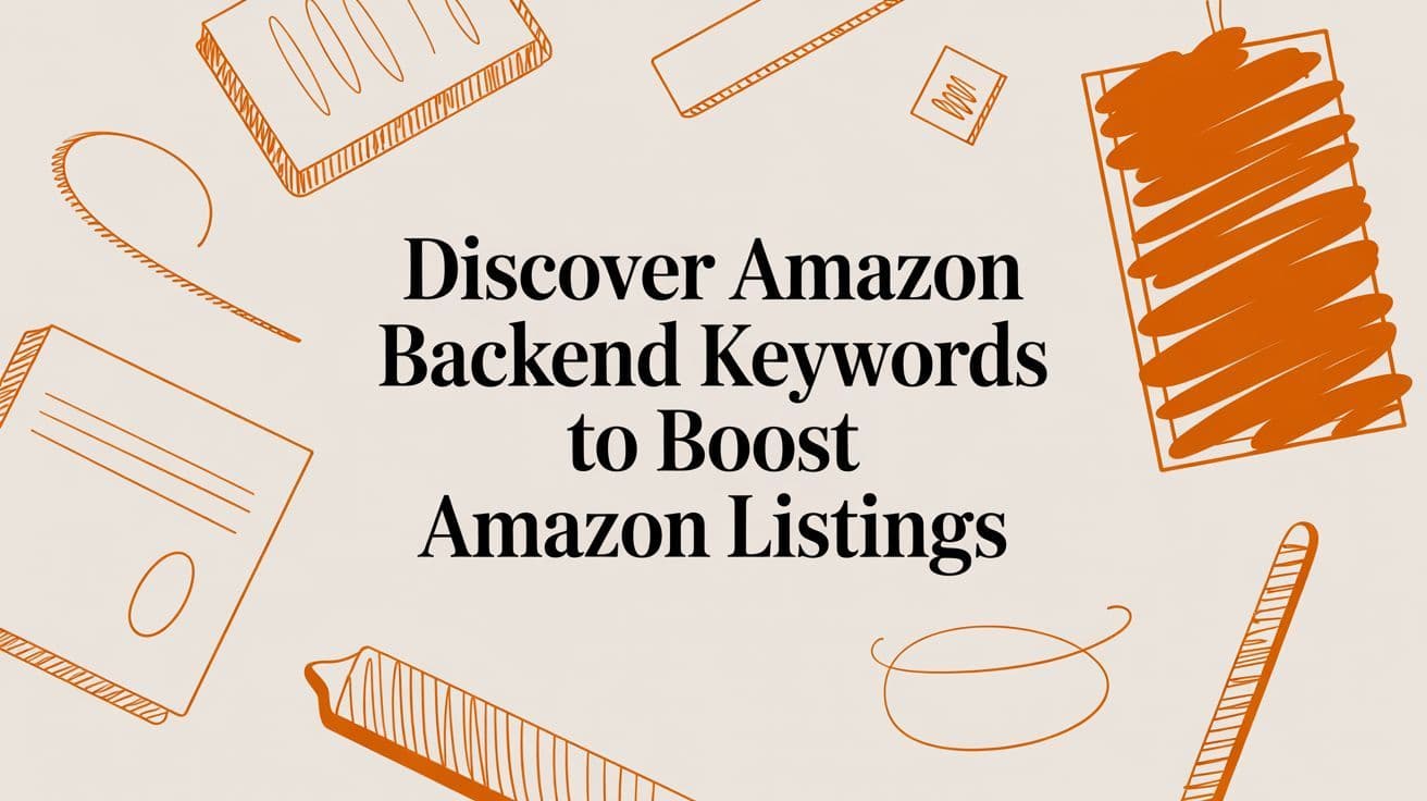 Discover amazon backend keywords to boost Amazon Listings