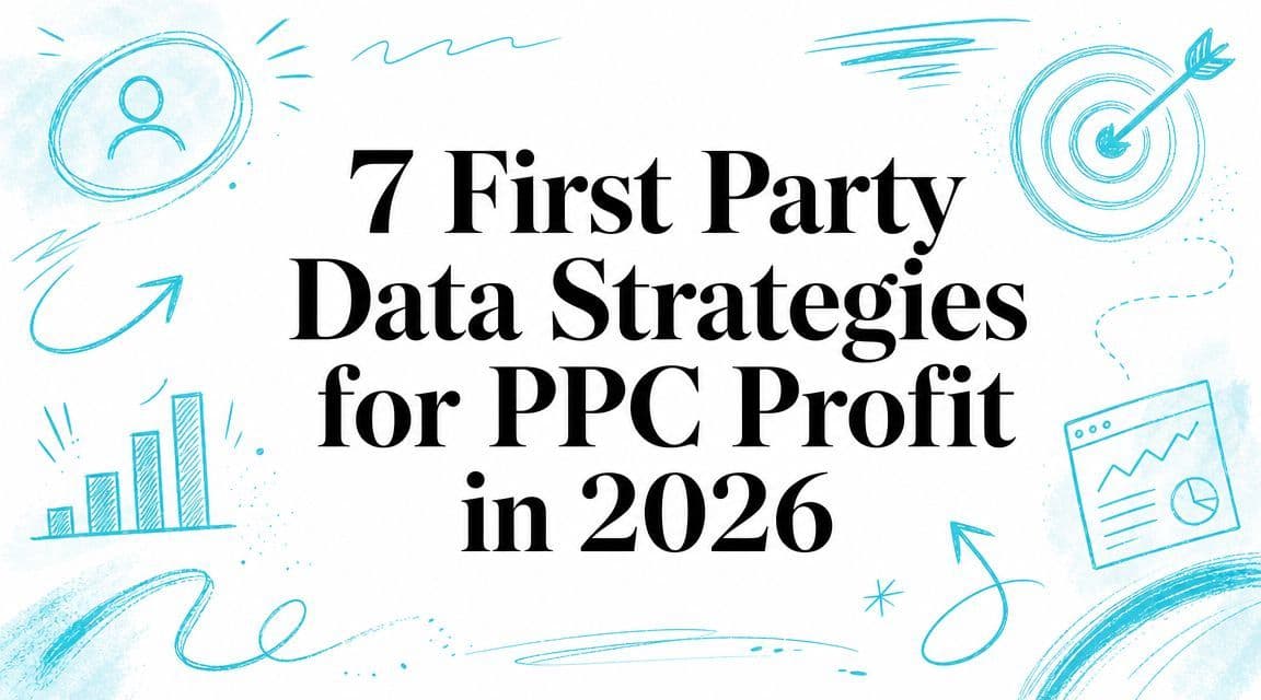 7 First Party Data Strategies for PPC Profit in 2026