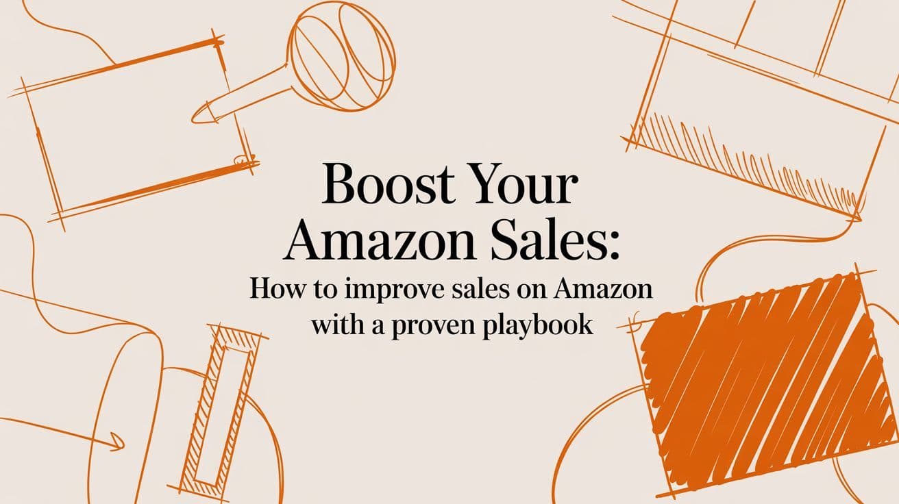 Boost Your Amazon Sales: how to improve sales on amazon with a proven playbook