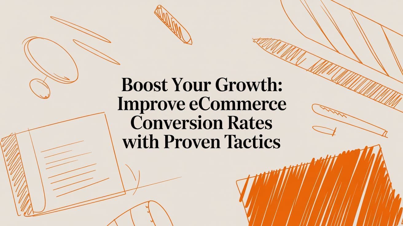 Boost Your Growth: improve ecommerce conversion rates with proven ...