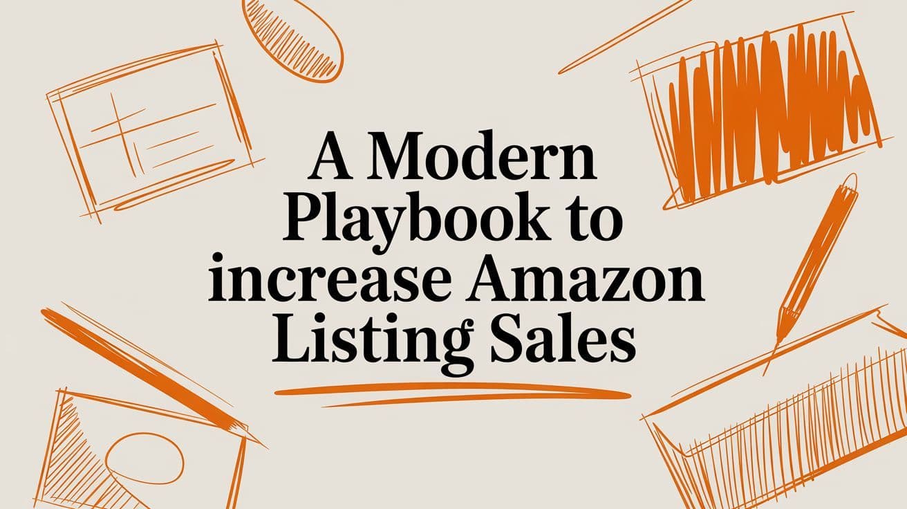 A Modern Playbook to Increase Amazon Listing Sales