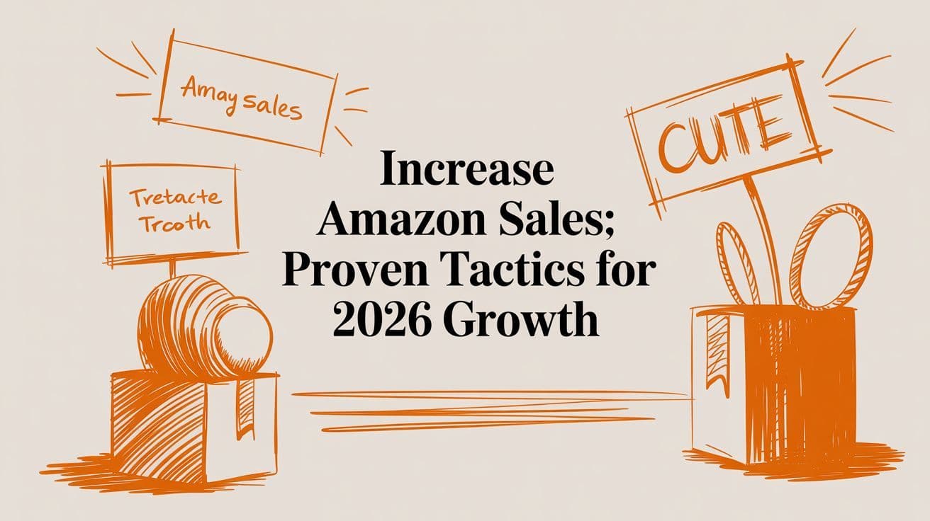 Increase amazon sales: Proven Tactics for 2026 Growth