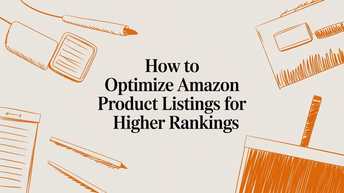 How to optimize amazon product listings for higher rankings