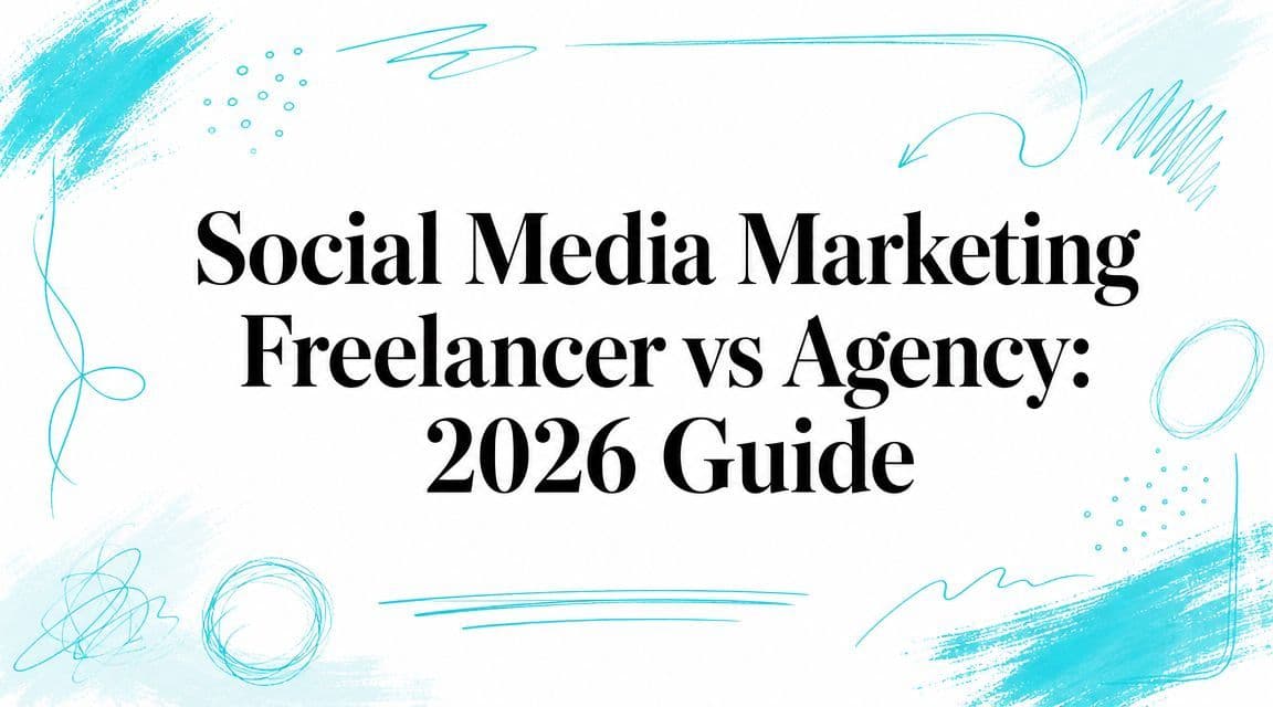Social Media Marketing Freelancer vs Agency: 2026 Guide