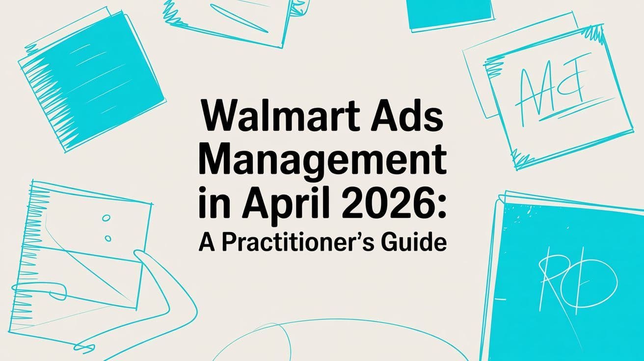 Walmart Ads Management in April 2026: A Practitioner's Guide