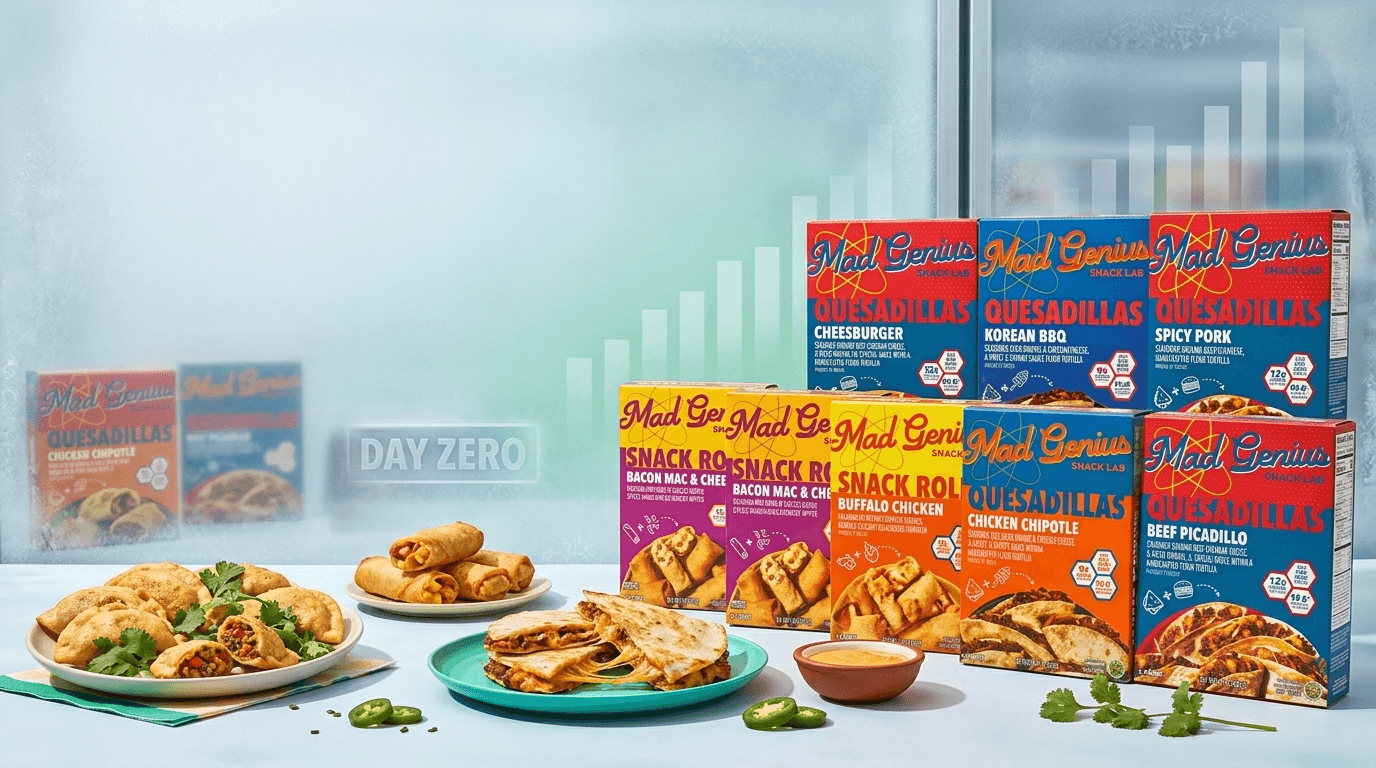 Mad Genius frozen snacks case study
