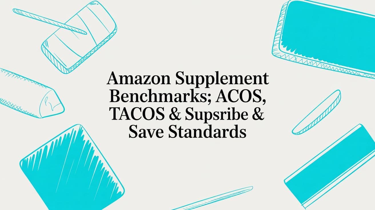Amazon Supplement Benchmarks in 2026: ACoS, TACoS & Subscribe & Save Standards