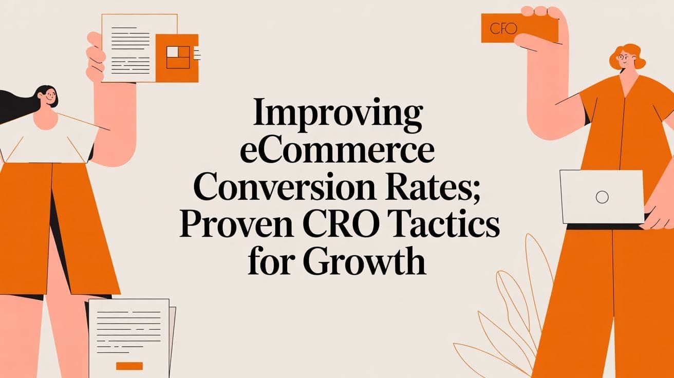 Improving e-commerce conversion rates: Proven CRO tactics for growth