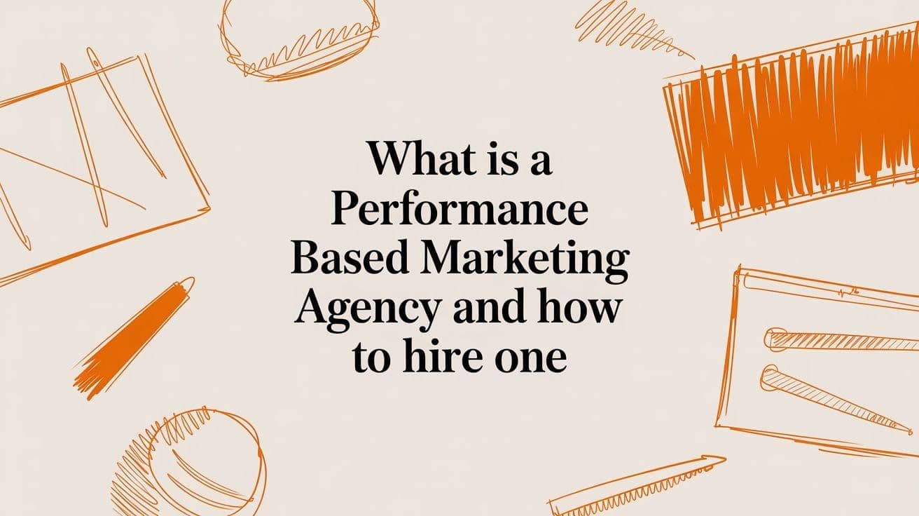 What Is a Performance Based Marketing Agency and How to Hire One