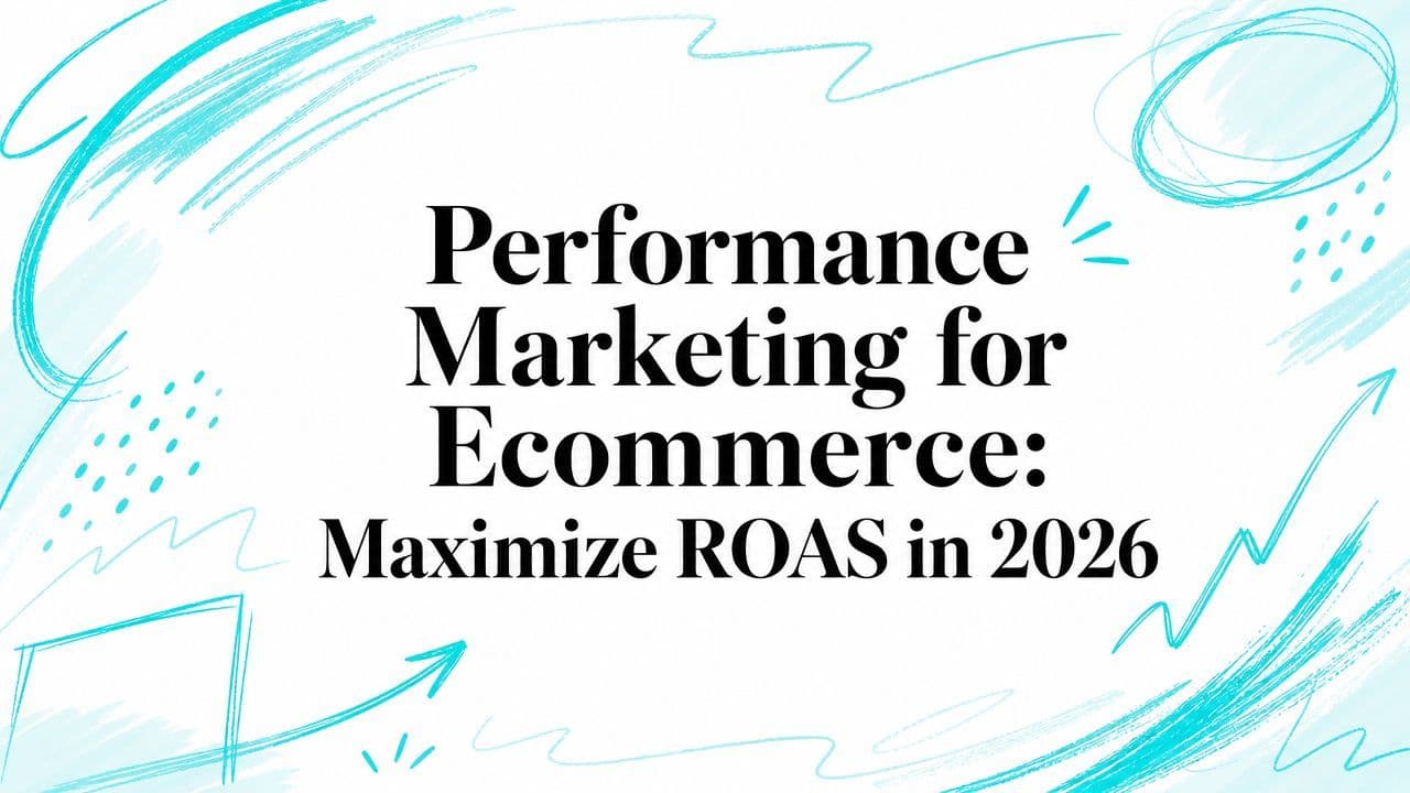 Performance Marketing for Ecommerce: Maximize ROAS in 2026